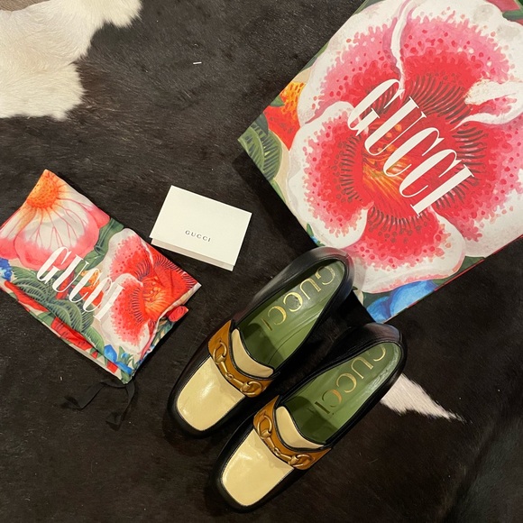 Gucci Platform Loafers US Size 8 - Picture 1 of 5